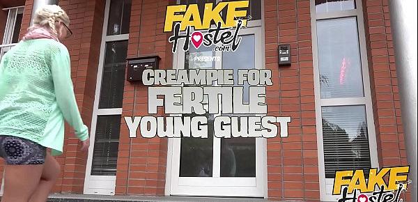  Fake Hostel Fertile cheating young blonde wants to be bred